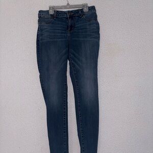 Maurices Dark Blue Skinny Jeans